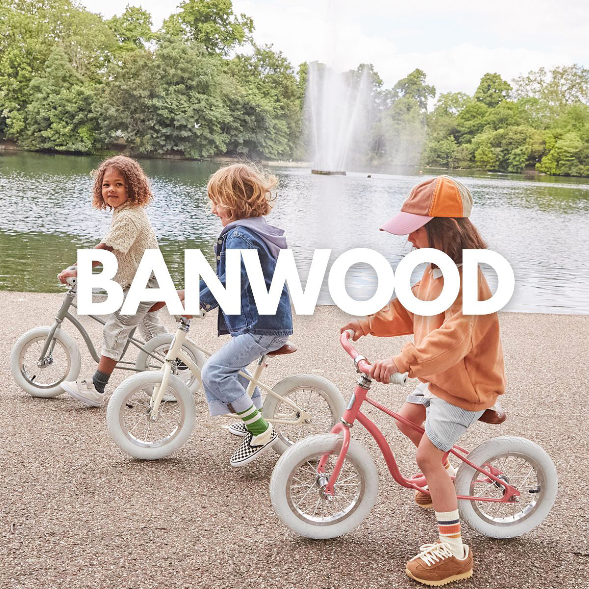 Draisienne Banwood bleue - Vélos