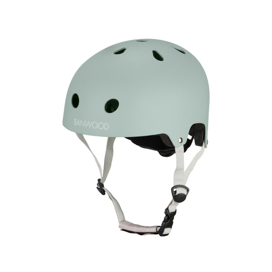 Casque vélo enfant ajustable Banwood assorti gamme Eco. Argile.