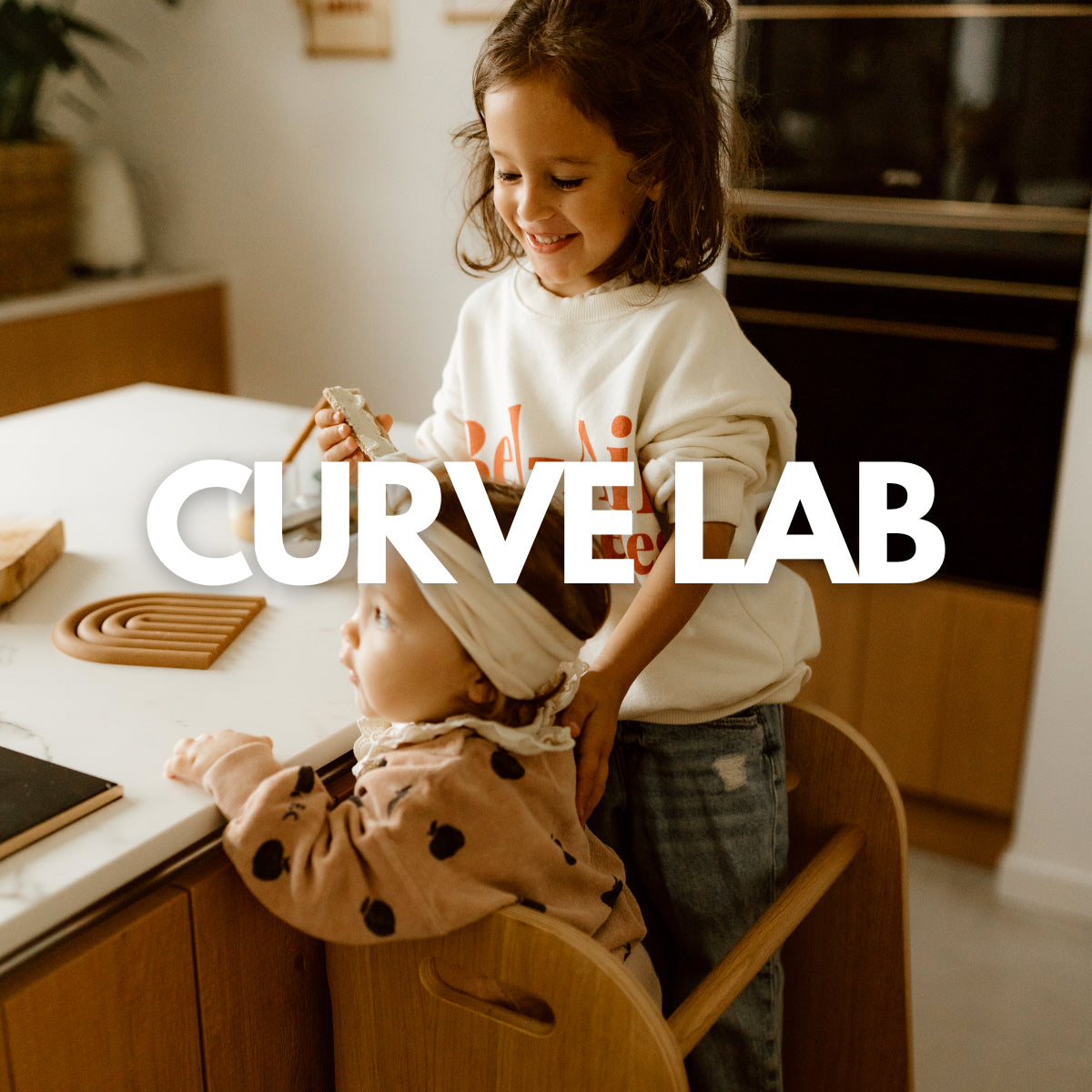 Mobilier Montessori design enfant : Collection Curve Lab