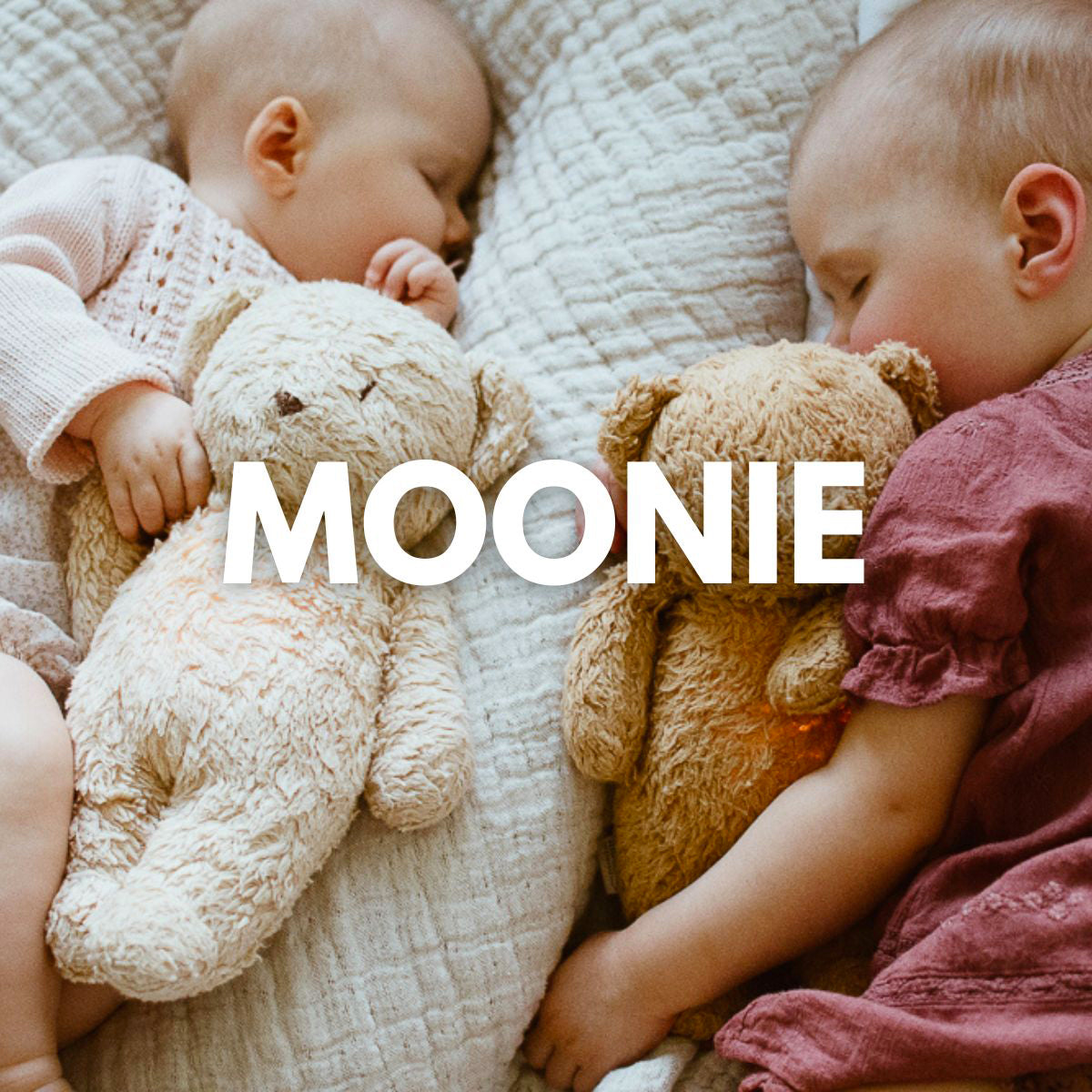 Moonie, peluches veilleuses pour bébé