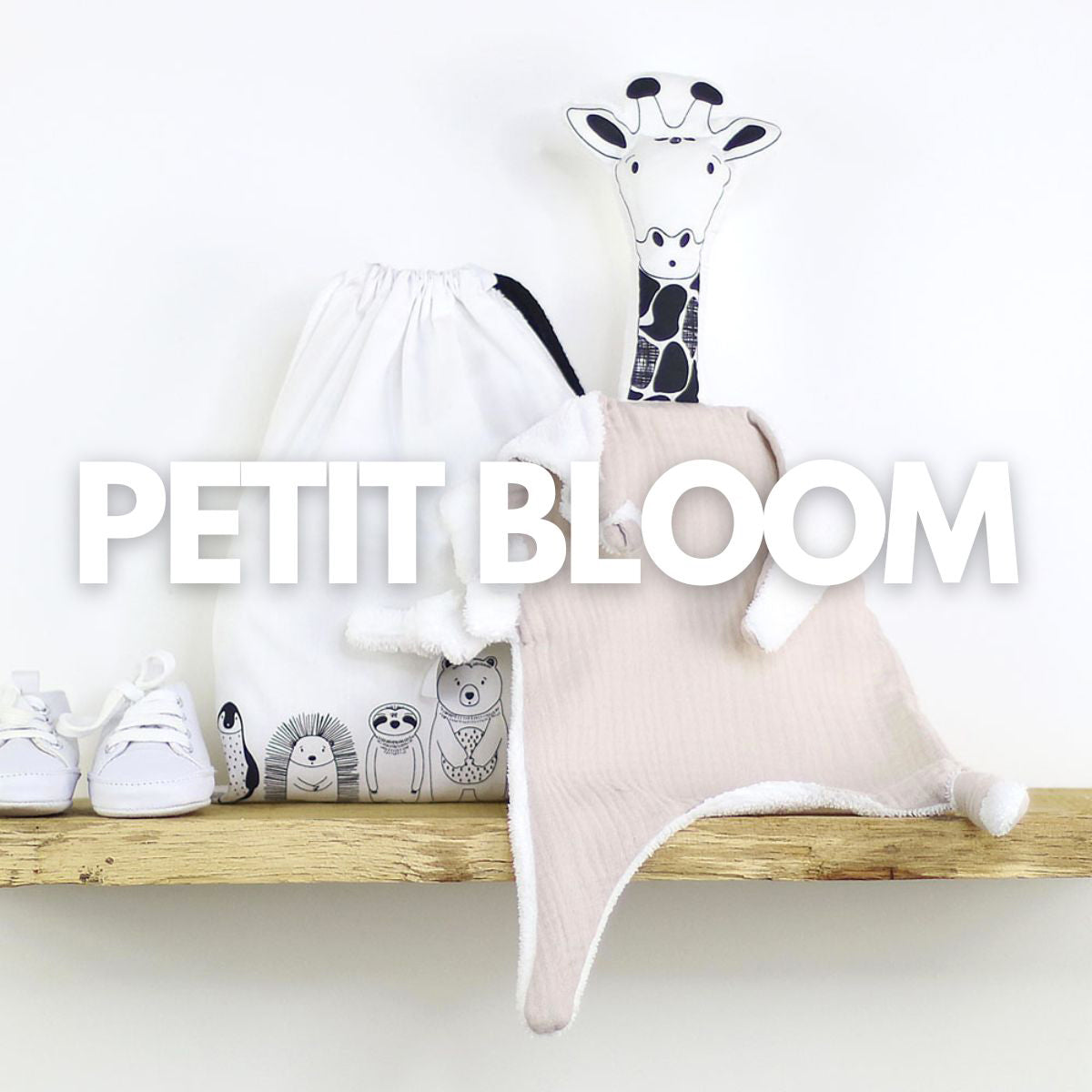 Petit Bloom, marque française de doudou et jouet d'éveil en tissu