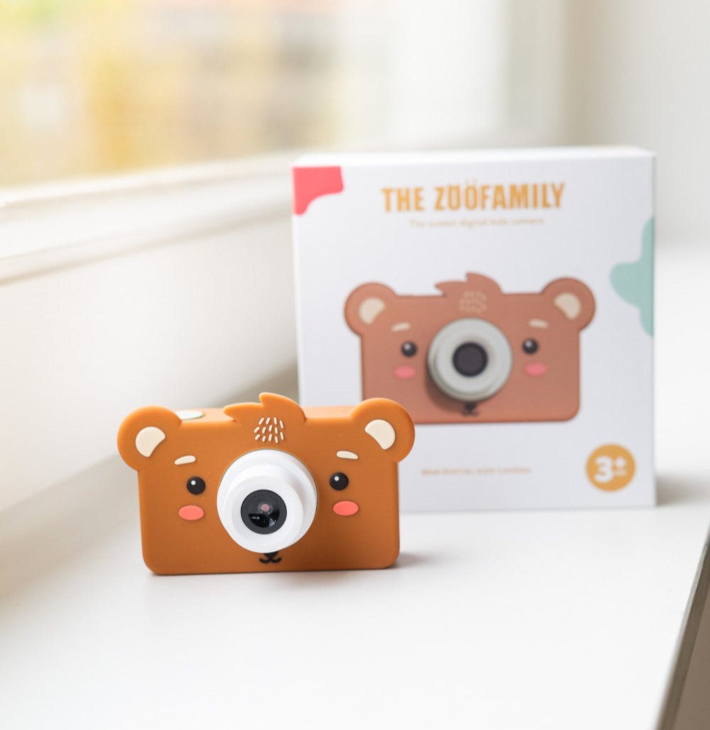 Appareil photo numérique ourson pour enfants dès 3 ans