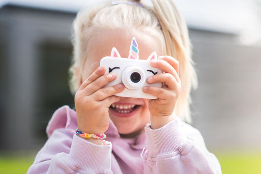 Appareil photo licorne pour enfant dès 3 ans. The Zoo Family.