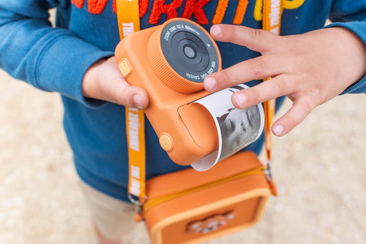 Appareil photo ourson avec impression rapide pour enfants