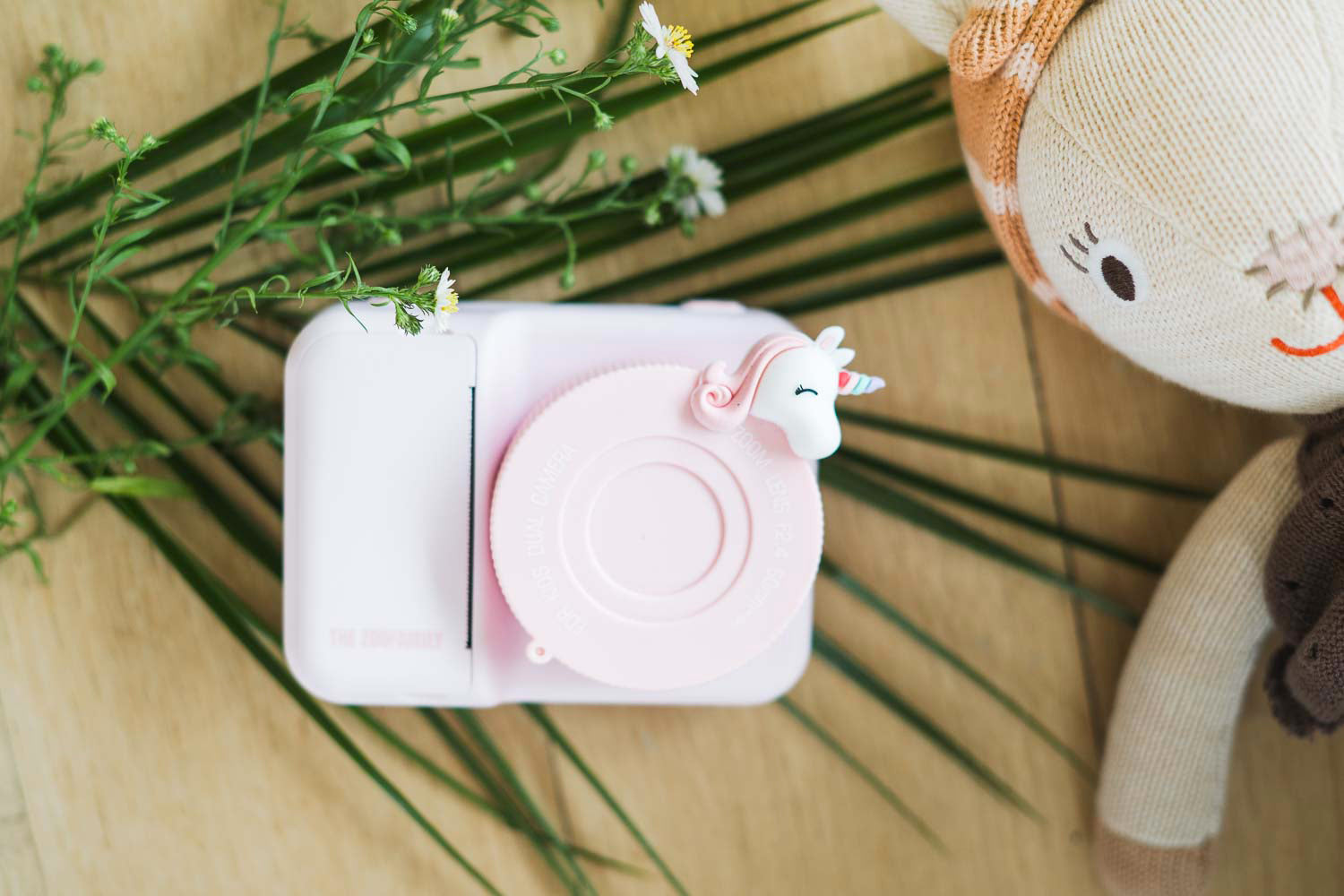 Appareil photo instantané fille ergonomique et fun