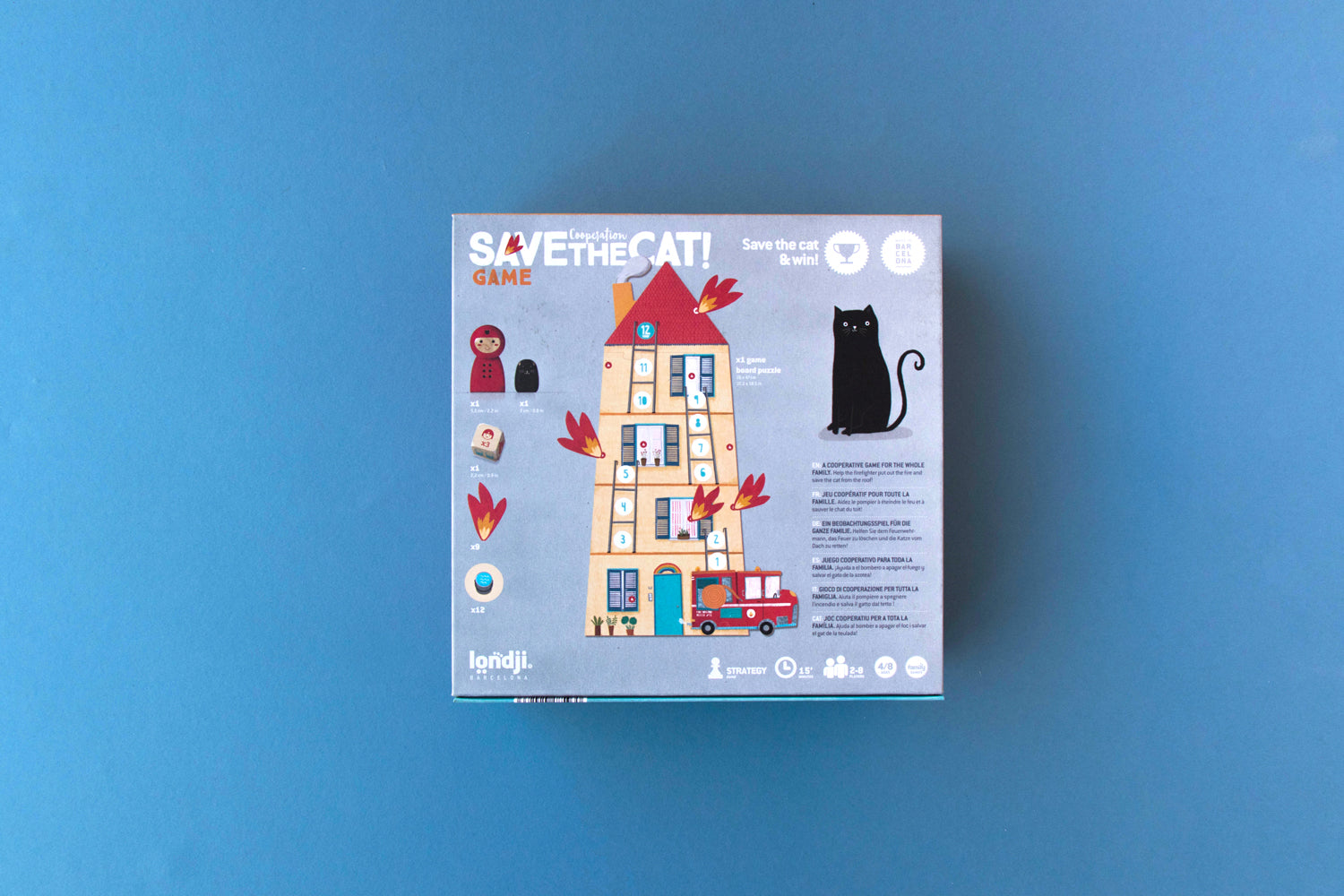 Idée cadeau enfant 4ans et plus. Jeu coopératif pour jouer en famille. 