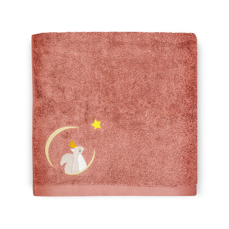 Idée cadeau de naissance, bain. Serviettes 70x140, couleur rose marsala.