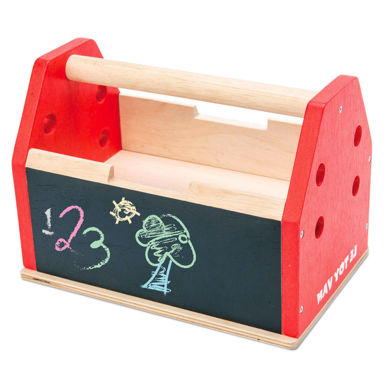 Caisse à outils en bois jouet Le Toy Van - Set éducatif sans plastique pour développer la créativité des enfants