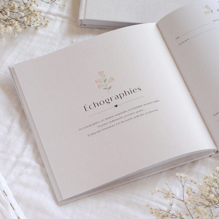 Carnet d’émotions et souvenirs grossesse – à compléter soi-même