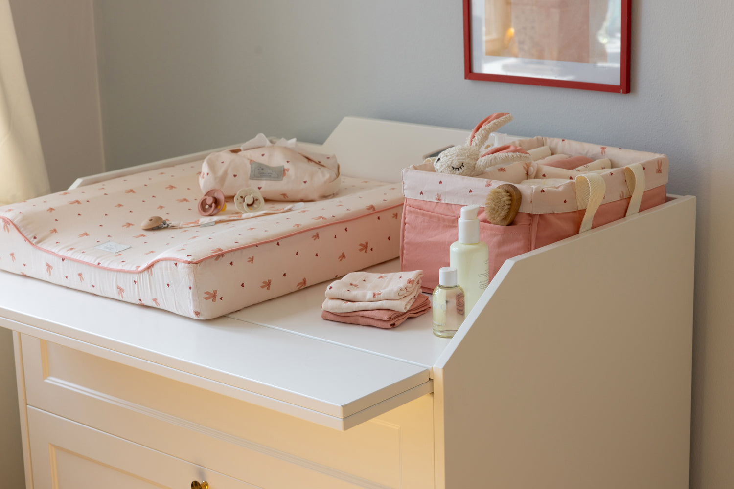 Commode bébé 3 tiroirs avec table à langer intégrée Cam Cam Copenhagen