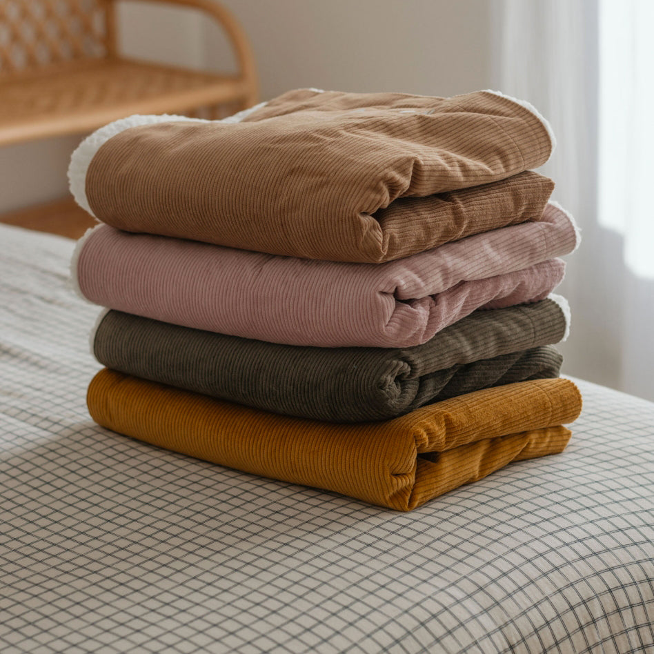 Couverture prénom bébé prête à offrir, idée cadeau de naissance.