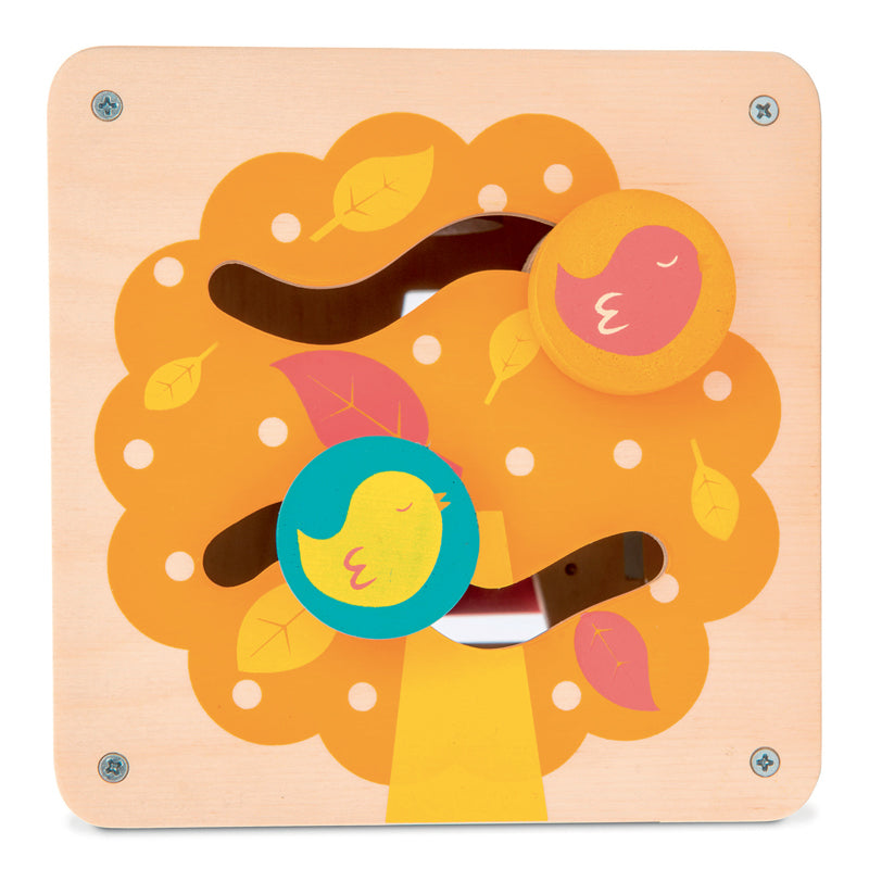 Cube d'éveil mutil activités en bois. Coloré, activités variés. Idée cadeau originale. 