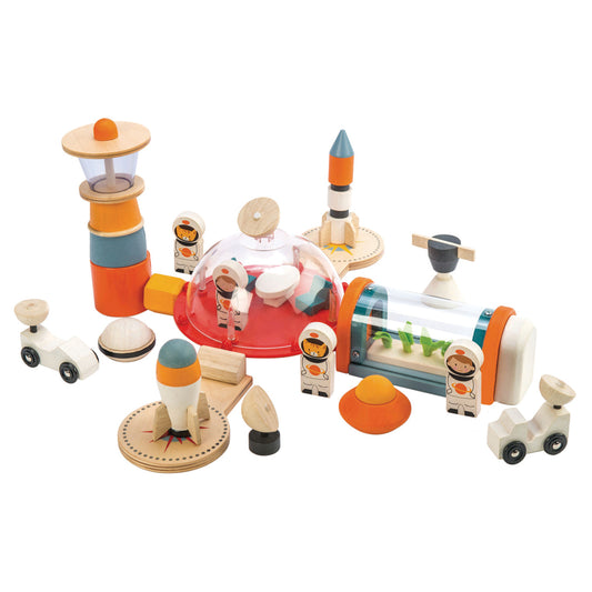 La grande cuisine et ses accessoires en bois Ensemble de 18 pièces, Tender  Leaf Toys, Jouets et peluches, Enfants