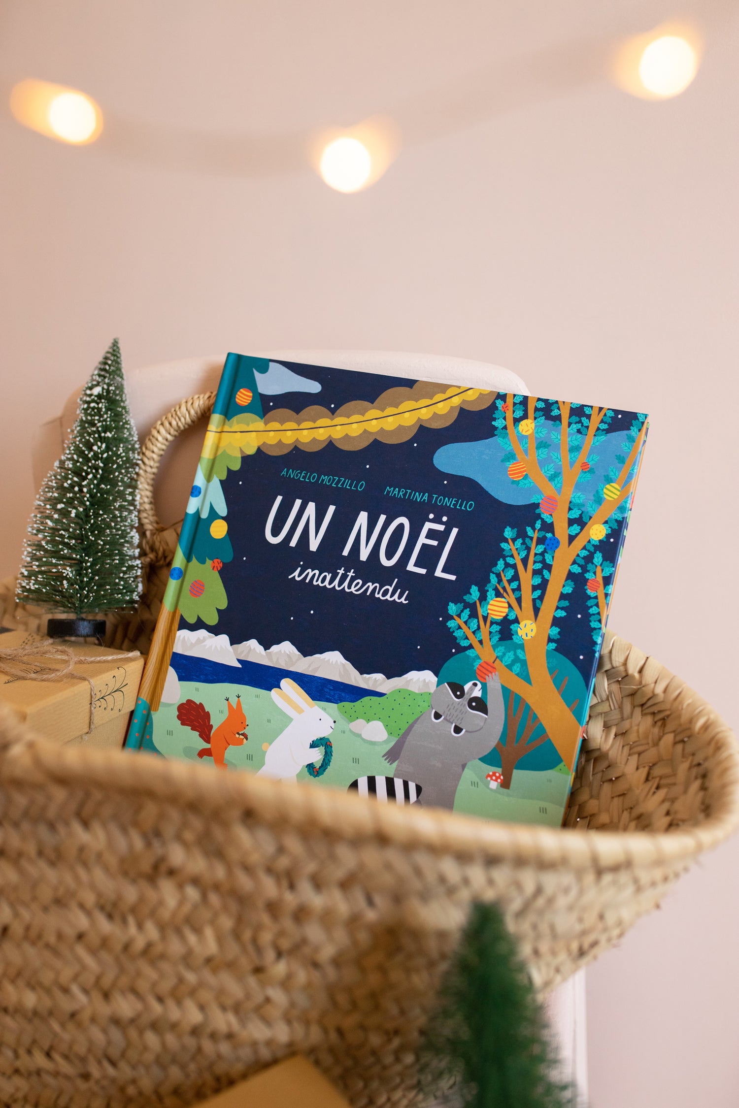 Album de noel pour enfant de 3 ans et plus. Un Noel inattendu. Palomita. Imprimé en France.