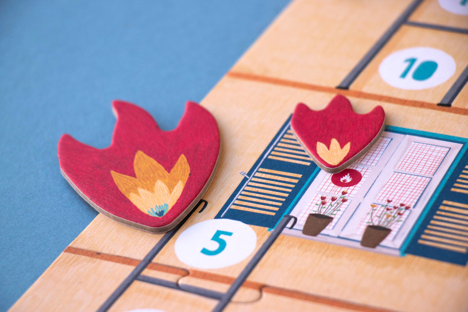 Idée cadeau Noel pour enfant dès 4 ans. Jeu de plateau pour jouer en famille. 