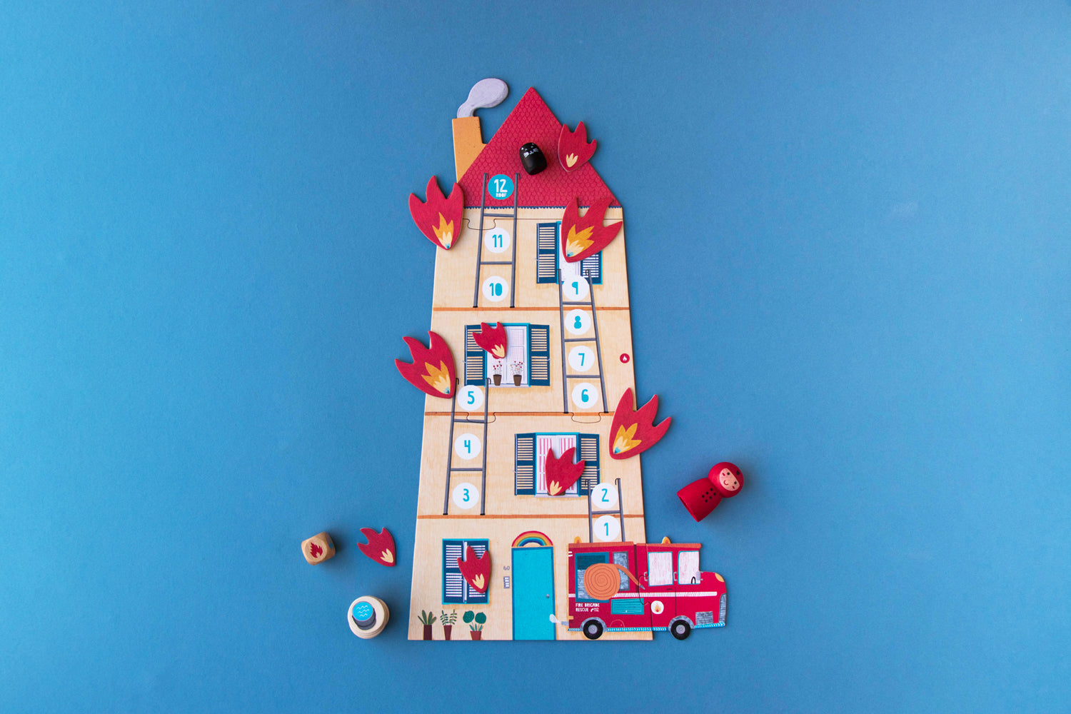 Idée cadeau pompier enfant - Jeu Save the Cat Londji