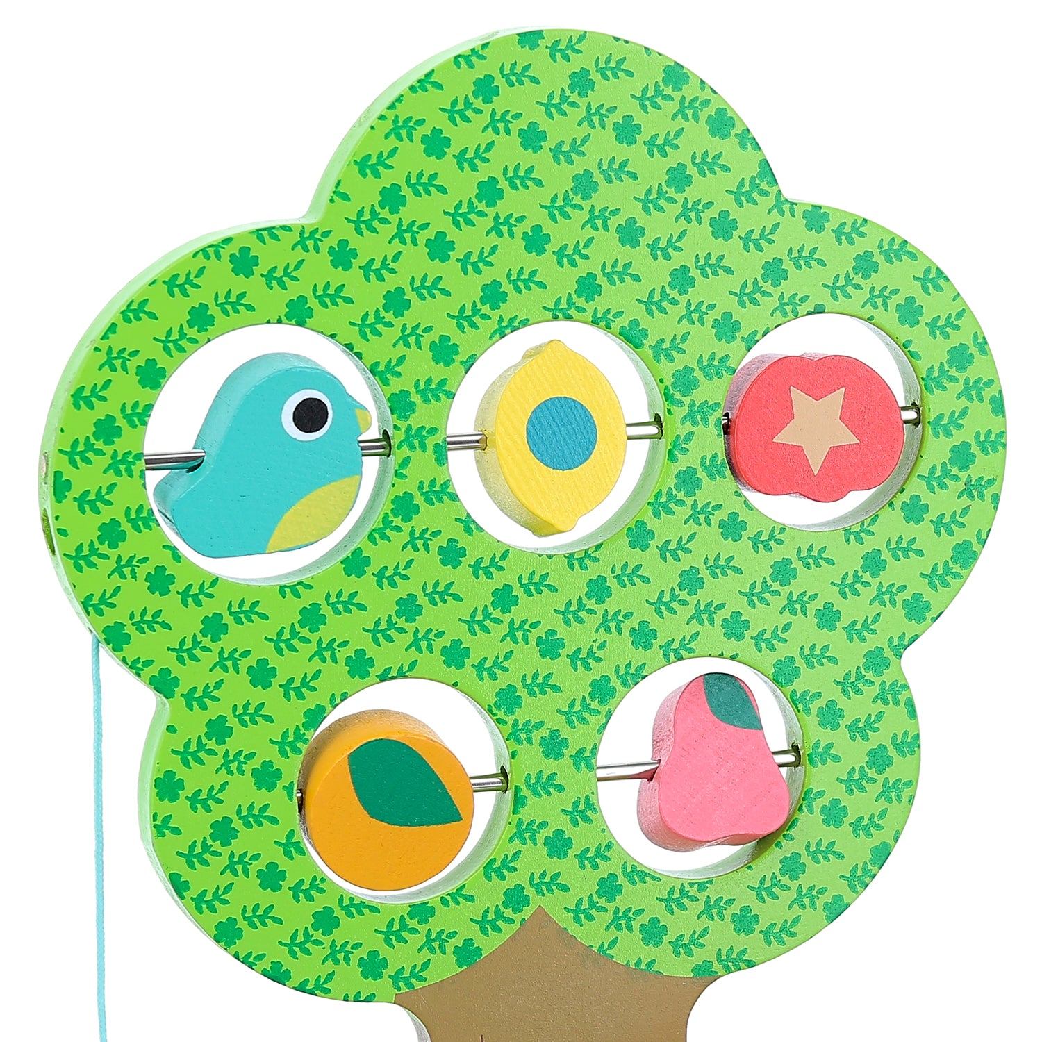 Idée cadeau Noël 18 mois : jeu à compter en bois VILAC, thème légumes.