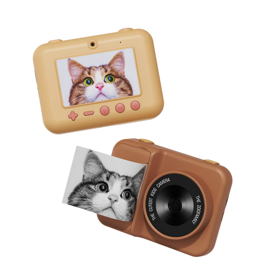 Impression photo rapide avec l’appareil photo ourson