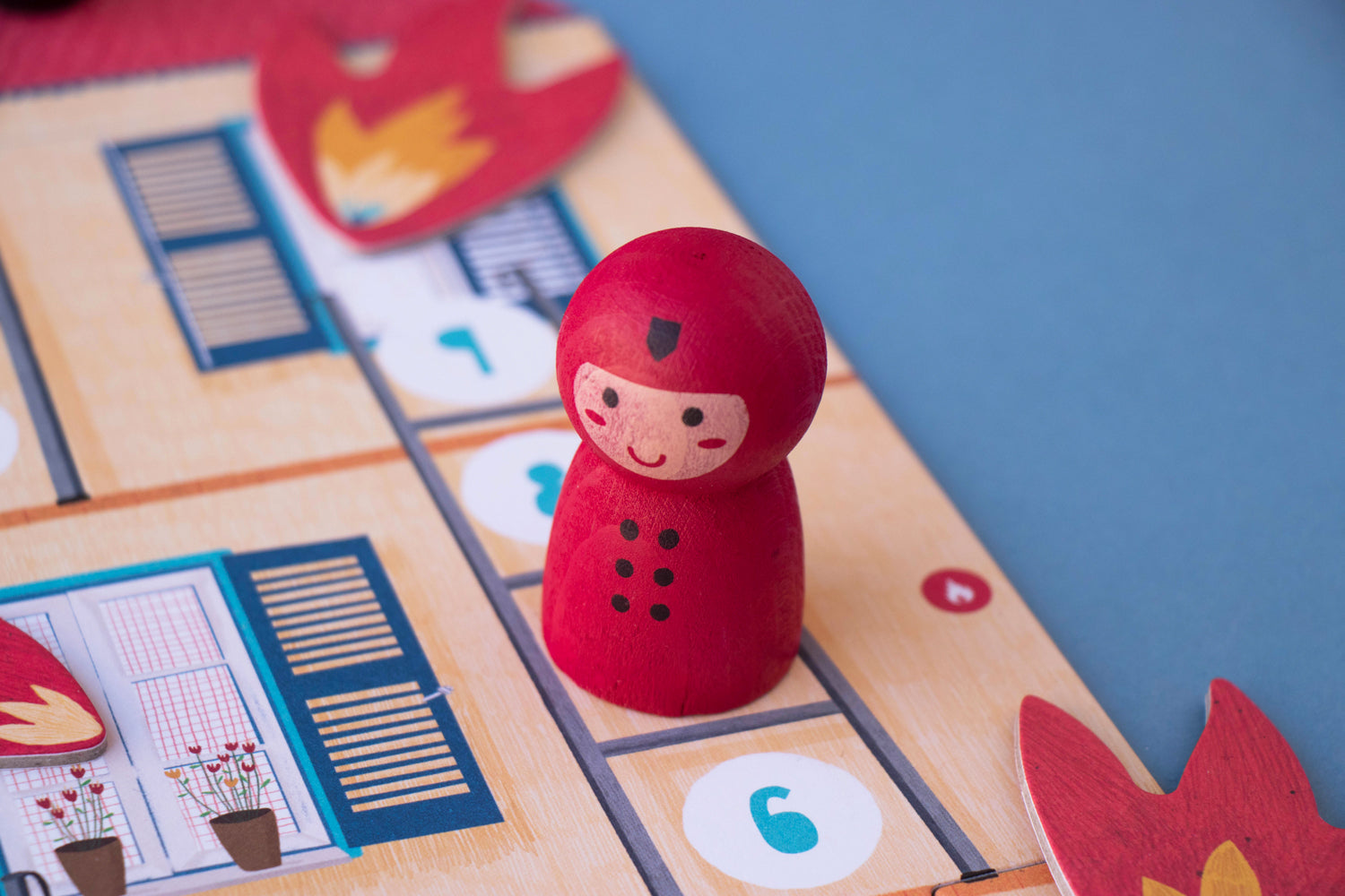 Jeu sur le thème des pompiers pour enfants dès 4 ans - Save the Cat
