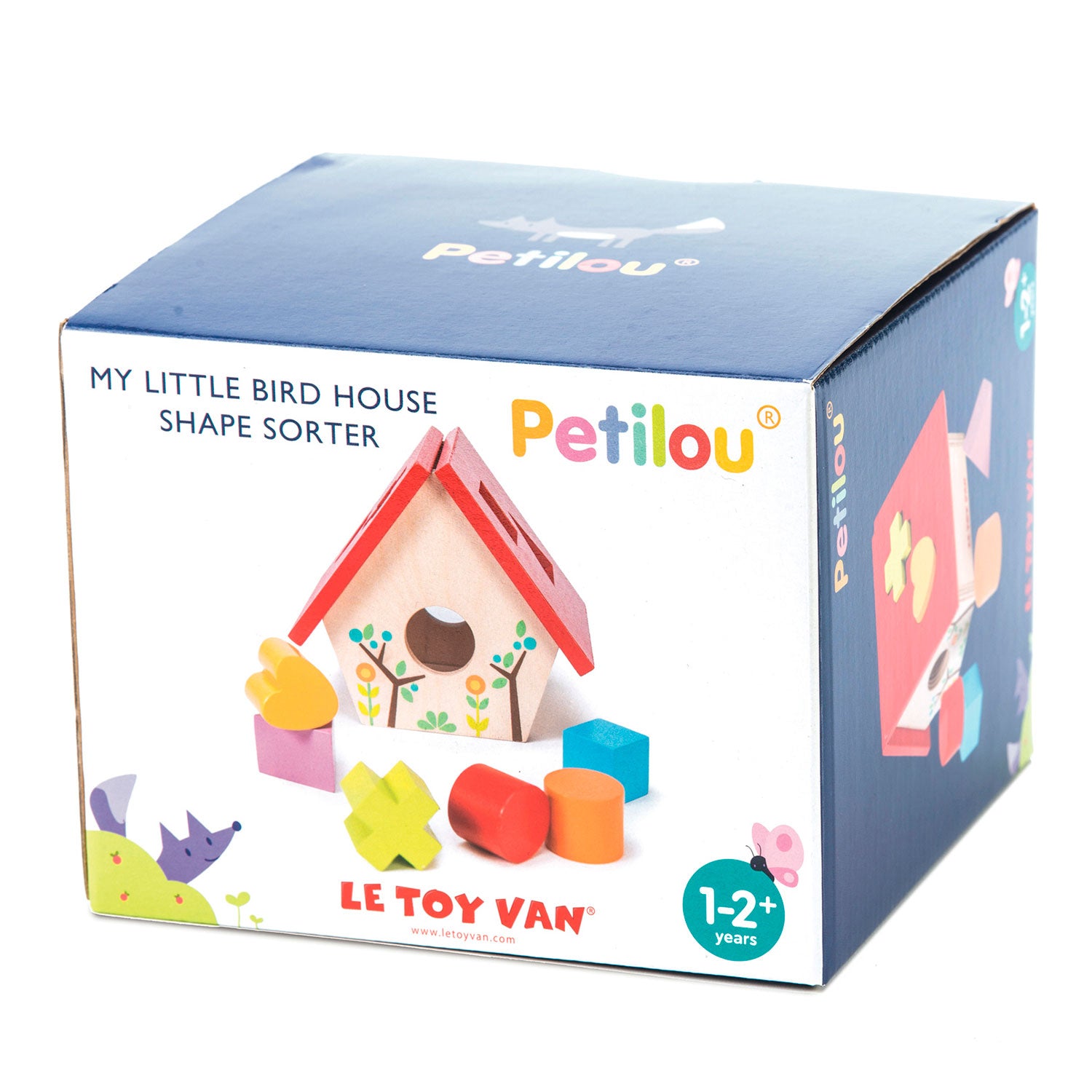 Jeu de formes et de tri pour bébé, idée cadeau dès 18 mois. Le Toy Van.