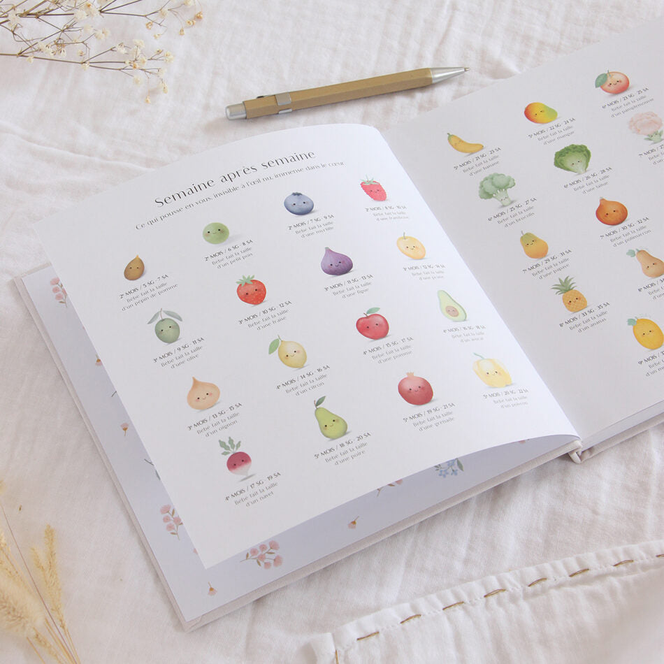 Journal de grossesse à offrir à une femme enceinte