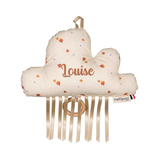 Nuage musical bébé Harry Potter personnalisé au prénom Louise, boîte à musique bébé pour cadeau de naissance