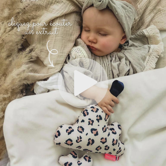 Berceuse musique de film La Boum, sur nuage musical léopard Mellipou