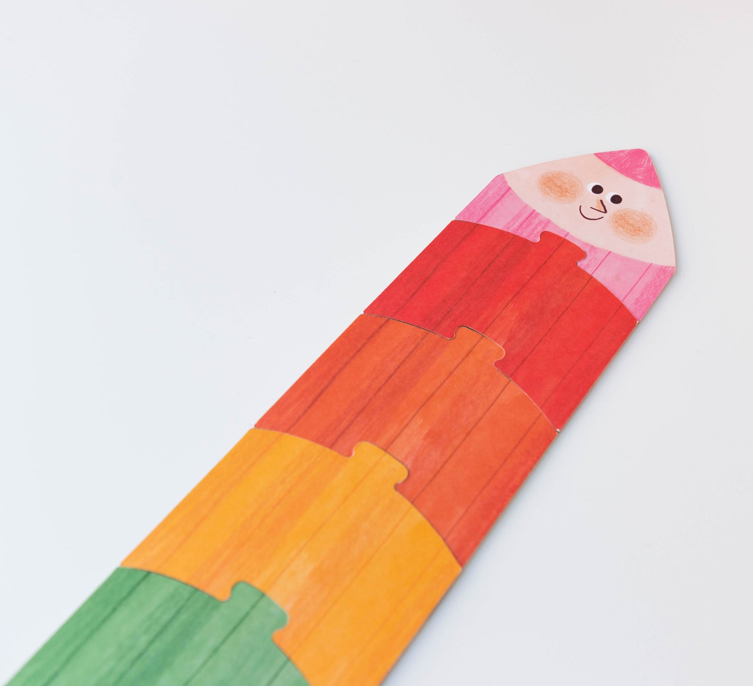 Crayon de couleur géant en puzzle. Idée cadeau original pour les enfants dès 2 ans.