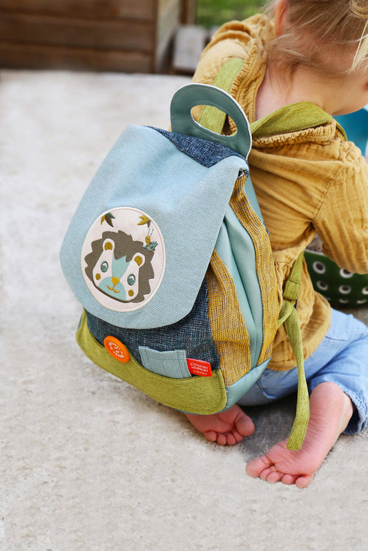Sac a dos maternelle. Idéal pour une première rentrée en petite section. Léger, pratique, coton oeko-tex. 