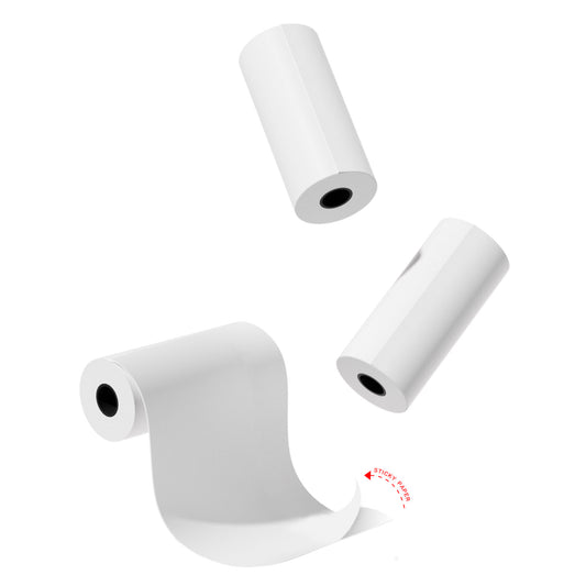 Set de 3 rouleaux de papier autocollant pour photos instantanées