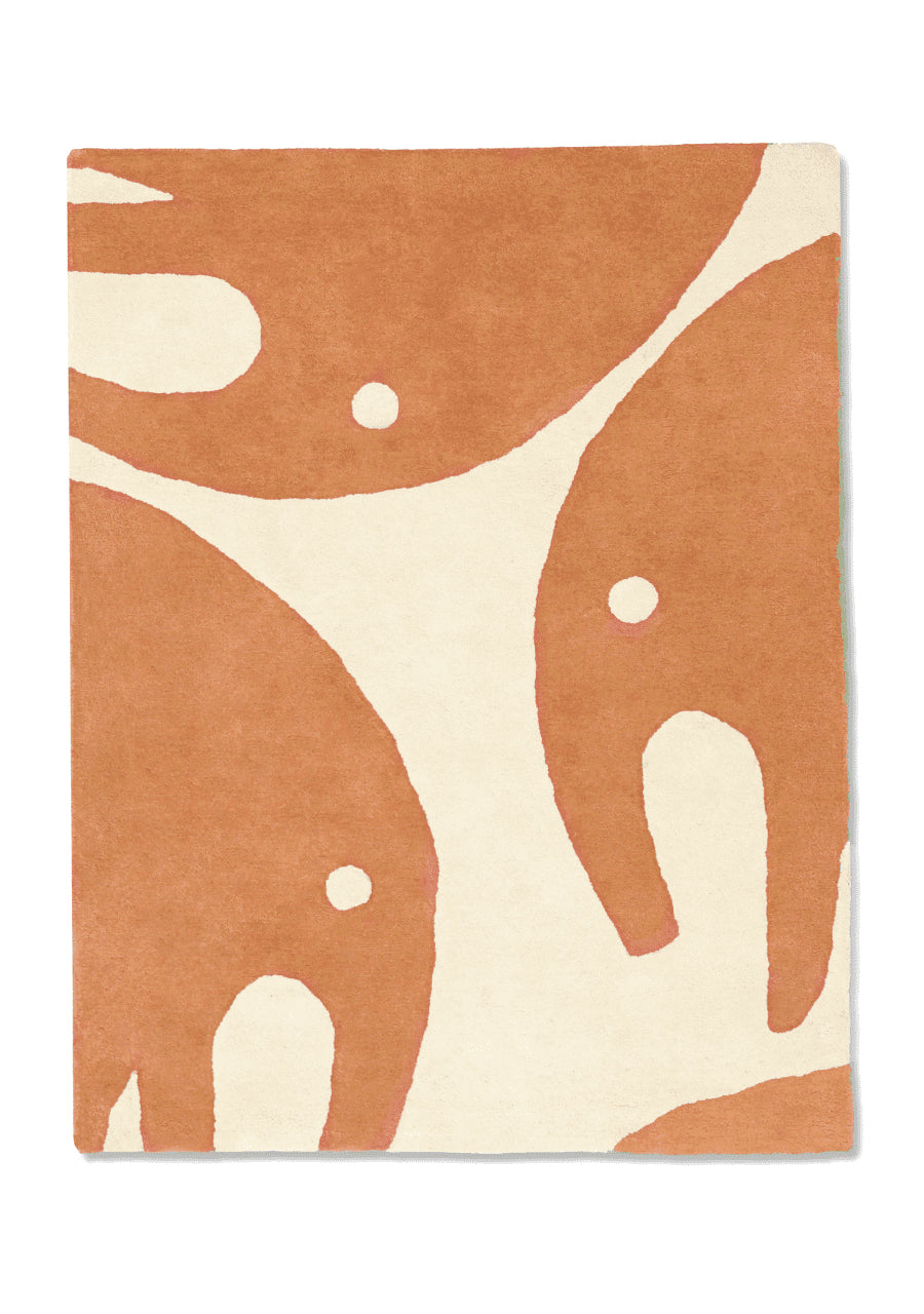 Tapis éléphants pour enfant. Déco chambre bébé et enfants. Durable, matériaux de qualité. Motifs ludiques et amusants pour les tout-petits. Couleurs Moka et Beige.