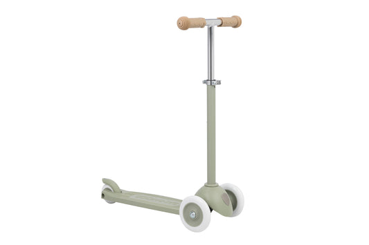 Trottinette Banwood verte stable et adaptée dès 3 ans