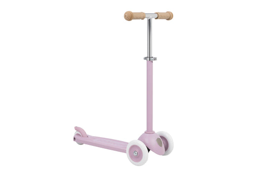 trottinette lavande enfant stable et sécurisée dès 3 ans