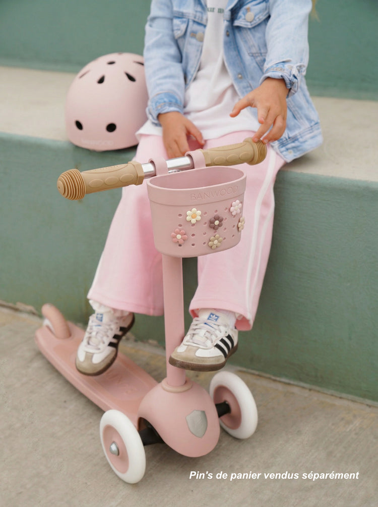 roues silencieuses trottinette enfant 3 roues banwood eco confort
