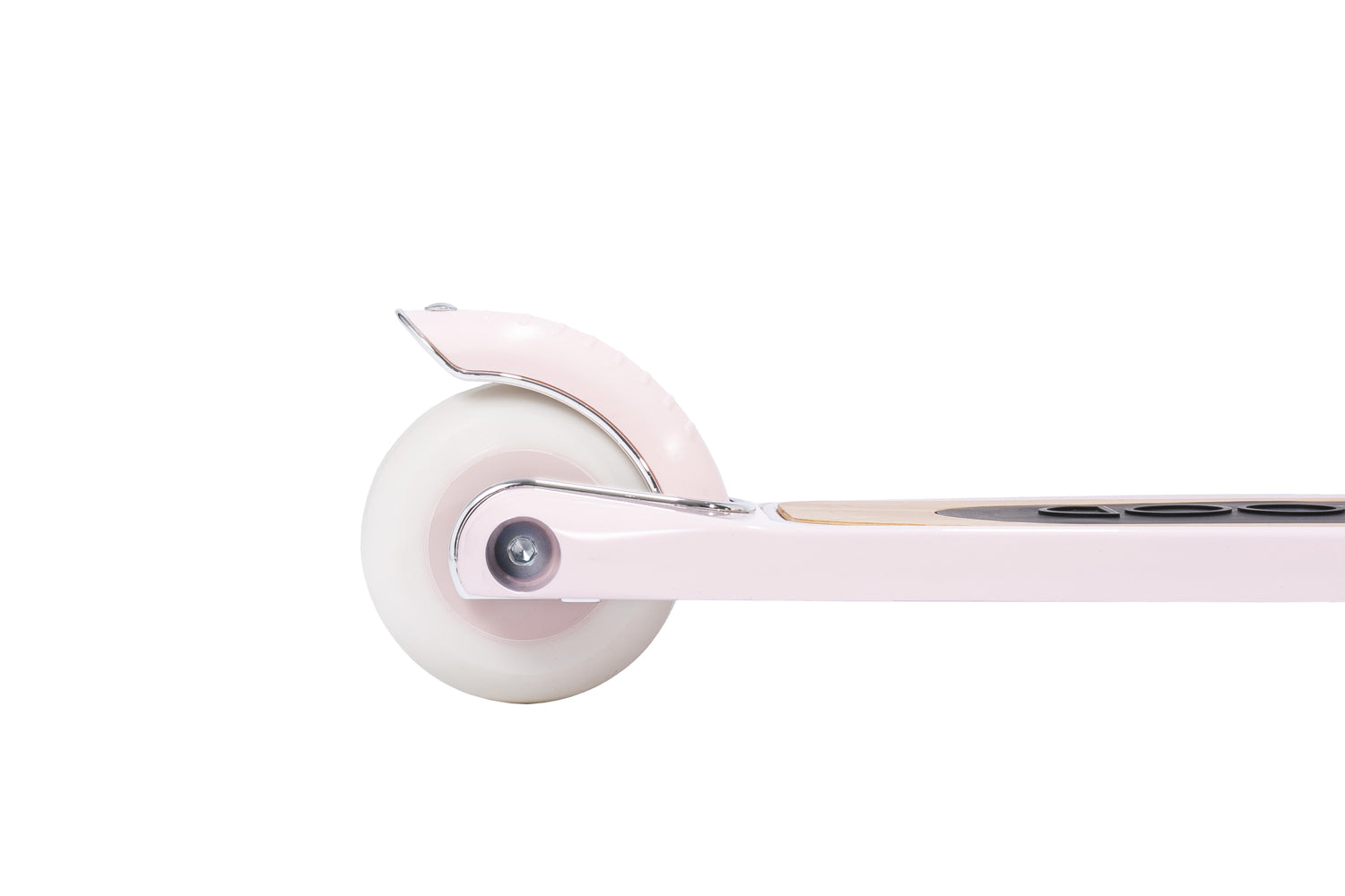 Trottinette rose Banwood, avec frein. Style vintage, retro chic. 