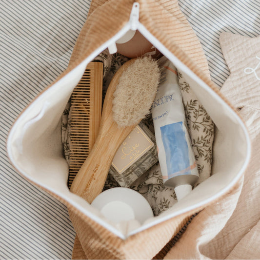 Trousse de toilette bébé naissance personnalisée
